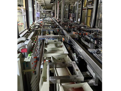 Used Vertical Continuous Plating Machine_9 Copper Tanks