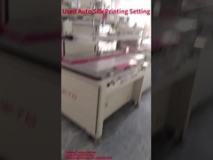 Used Auto Silk Printing Setting